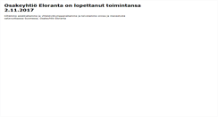 Desktop Screenshot of eloranta.fi